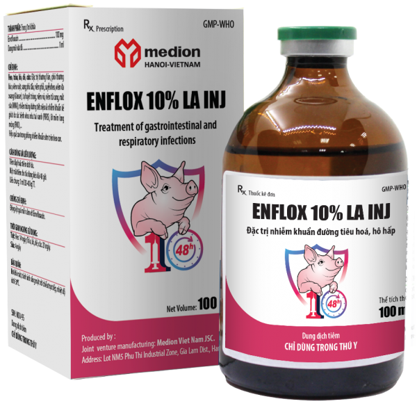 ENFLOX 10% LA INJ